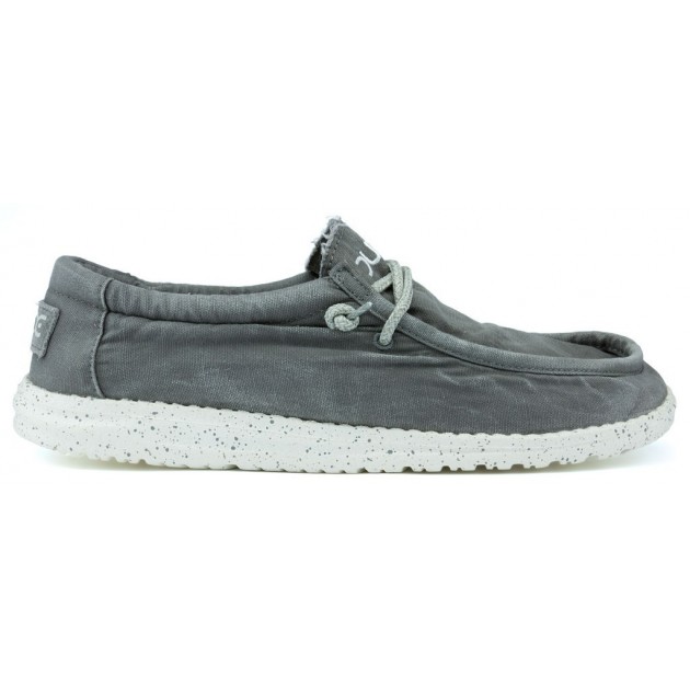 DUDE WALLY GEWASCHENE SCHUHE M 1152 GREY DUDE WALLY GEWASCHENE SCHUHE M 1152 GREY