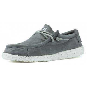 DUDE WALLY GEWASCHENE SCHUHE M 1152 GREY
