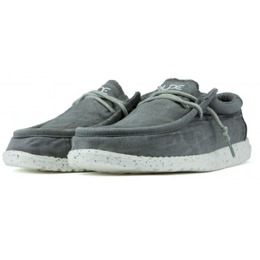 DUDE WALLY GEWASCHENE SCHUHE M 1152 GREY