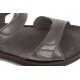 SANDALEN KYBUN MORCOTE W DARK_SILVER