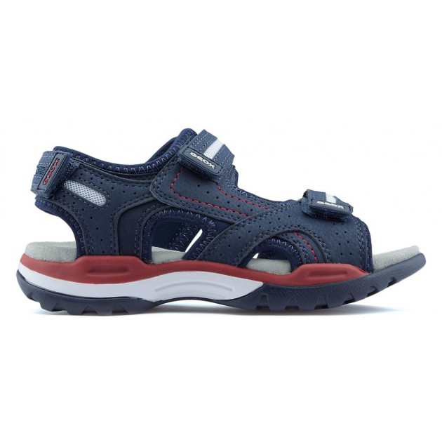 GEOX BOREALIS SANDALEN NAVY_RED GEOX BOREALIS SANDALEN NAVY_RED