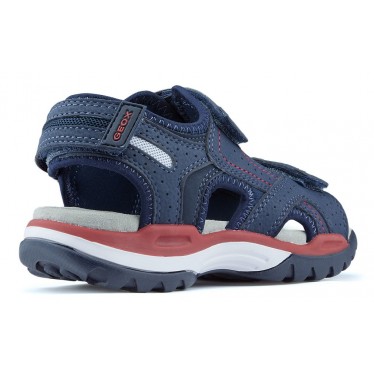 GEOX BOREALIS SANDALEN NAVY_RED
