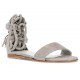 OCA LOCA Nubukleder Sandalen für Mädchen GRIS