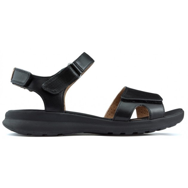 CLARKS SANDALS EINE ADORN RUHE BLACK