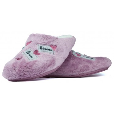 Hausschuhe des Hauses VULLADI MONTBLANC MAKEUP HELLO ROSA