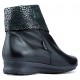 MEPHISTO FIDUCIA Booties BLACK