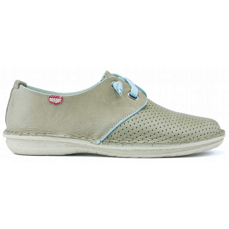 SCHUHE ONFOOT BLUCHER W 20739 TAUPE