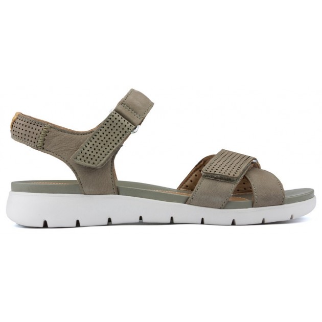 CLARKS SANDALEN A SAFRAN 26548 GRAY CLARKS SANDALEN A SAFRAN 26548 GRAY