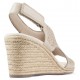 SANDALEN MIT CLARKS-Keile LAFLEY ROSEN SAND