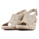 SANDALEN MIT CLARKS-Keile LAFLEY ROSEN SAND