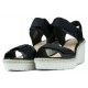 CLARKS SANDALEN PALM SHINE0 13285 BLACK LEATHER