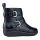 Füßlinge FITFLOP LAILA DOUBLE BUCKLE BLACK