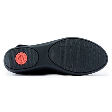Füßlinge FITFLOP LAILA DOUBLE BUCKLE BLACK