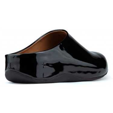 FITFLOP SHUV PATENT CHAROL SCHUHE NEGRO