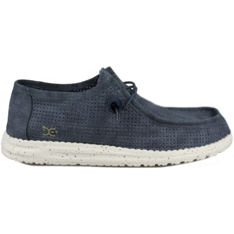 DUDE WALLY PERFORATED AZUL