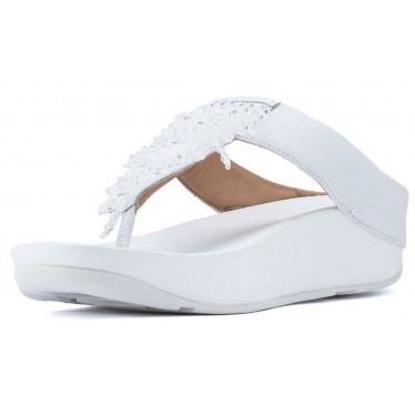 SANDALIEN FITFLOP RUMBA TOETHONG K26 WHITE