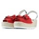 Sandalen mit Keil ARANTXA SERRAJE YUTE ROJO