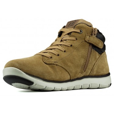 JR XUNDAY Boy GEOX Stiefeletten YELLOW_BROWN