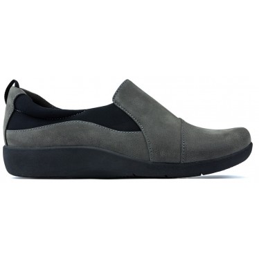 SCHUHE CLARKS SILLIAN PEACE M GREY