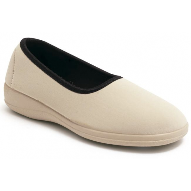 KOMFORTABLE STOFFSOCKEN FÜR FRAUEN 3049 BREITE UNISEX BEIGE KOMFORTABLE STOFFSOCKEN FÜR FRAUEN 3049 BREITE UNISEX BEIGE