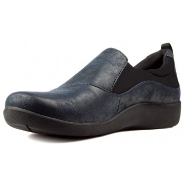 SCHUHE CLARKS SILLIAN PEACE M NAVY