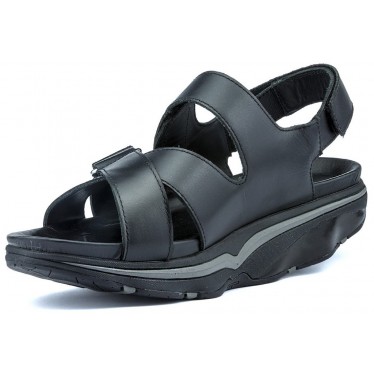 SANDALIAS MBT ROCCO M BLACK NAPPA