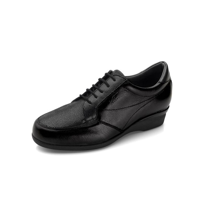 TANZSCHUHE MILAN DIABCARE WIDE CORD W NEGRO_E4