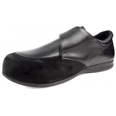 SCHUHE CALZAMEDI VELCRO BRILLANTES W NEGRO