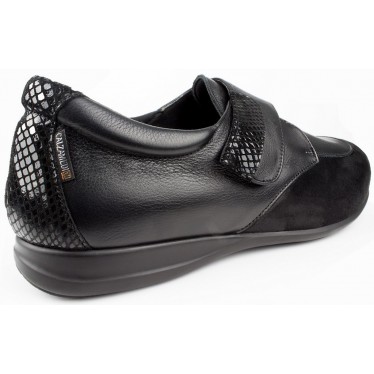 SCHUHE CALZAMEDI VELCRO BRILLANTES W NEGRO