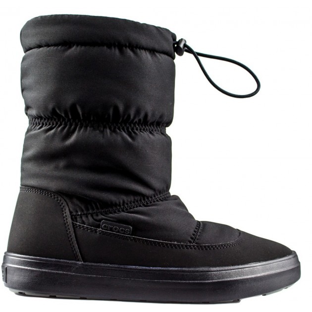 CROCS LODGEPOINT PULL-ON STIEFEL W NEGRO CROCS LODGEPOINT PULL-ON STIEFEL W NEGRO
