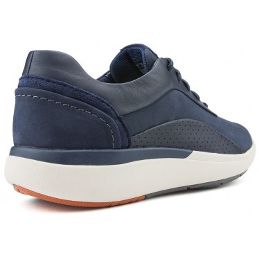 Clarks Un Kreuzfahrt Spitze W Schuhe NAVY COMBI