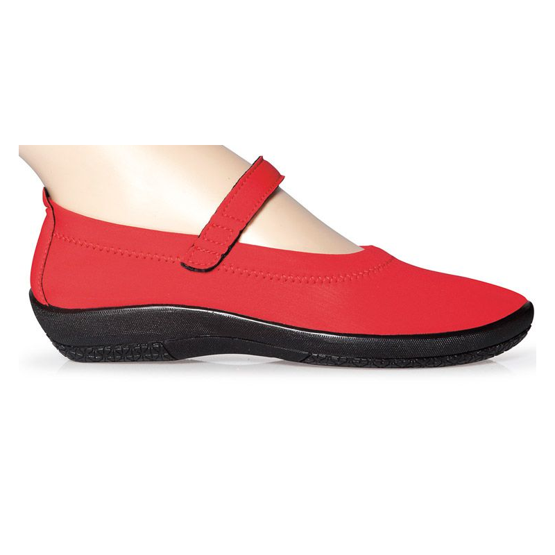 MANOLETINAS CALZAMEDI MIT VELCRO W ROJO