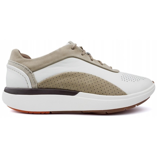 Clarks Un Kreuzfahrt Spitze W Schuhe WHITE Clarks Un Kreuzfahrt Spitze W Schuhe WHITE
