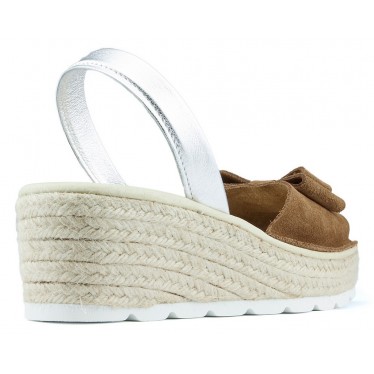 Sandalen mit Keil ARANTXA SERRAJE YUTE CAMELLO
