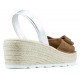 Sandalen mit Keil ARANTXA SERRAJE YUTE CAMELLO