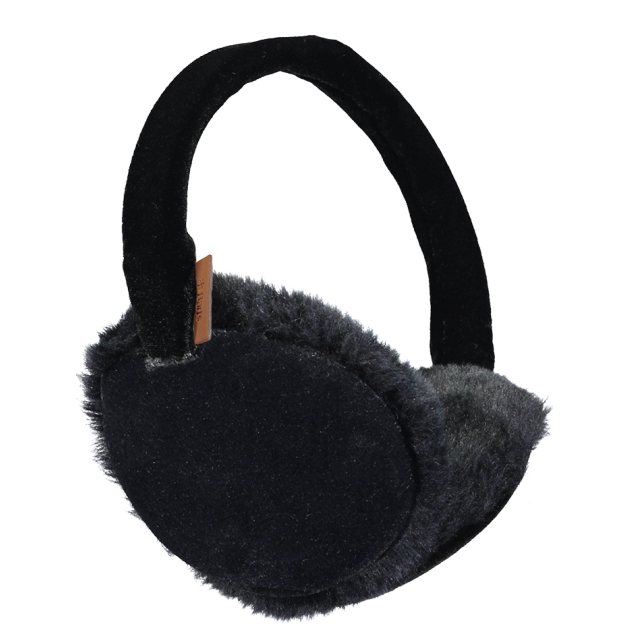 Ohrenschützer BARTS VELVA EARMUFFS BLACK Ohrenschützer BARTS VELVA EARMUFFS BLACK
