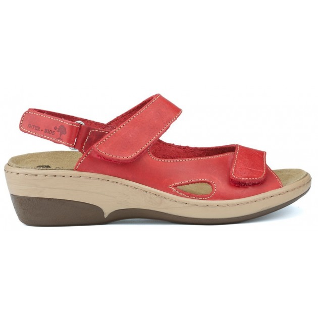 Sandalen Interbios Blume 6545 ROJO