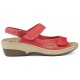 Sandalen Interbios Blume 6545 ROJO