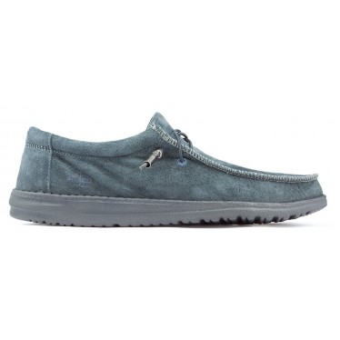 DUDE WALLY M Schuhe SUEDE_CARBON