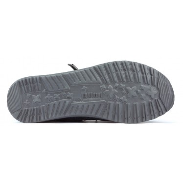 DUDE WALLY M Schuhe SUEDE_CARBON