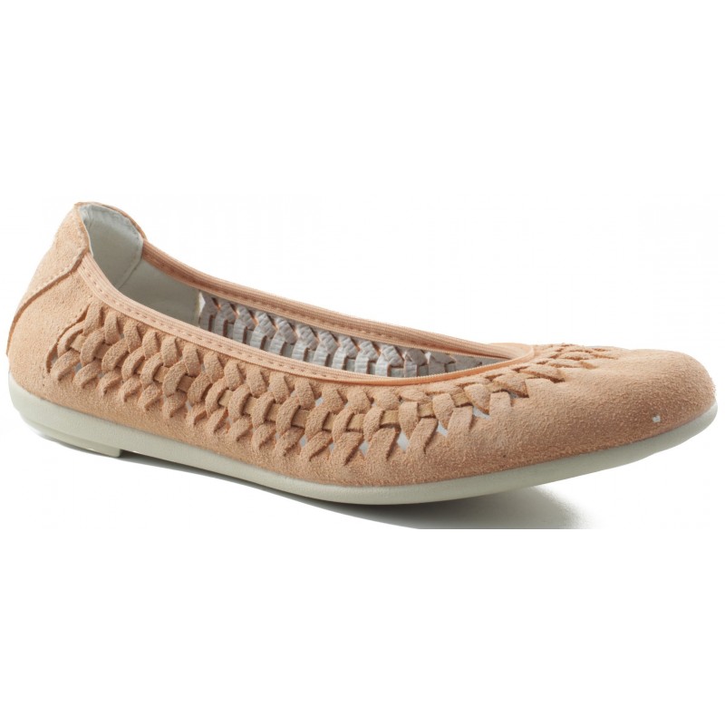 VULLADI BEQUEME SCHUHE AUS SPALTLEDER 2410 CORAL