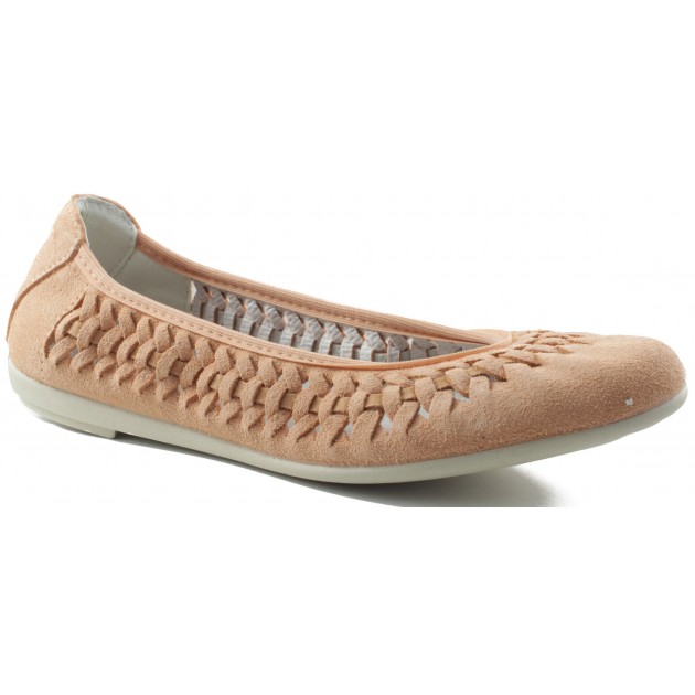 VULLADI BEQUEME SCHUHE AUS SPALTLEDER 2410 CORAL