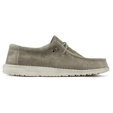 DUDE WALLY M Schuhe SUEDE_TAN