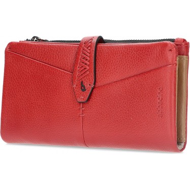 DAMENBRIEFTASCHE ABBACINO 71103 ROJO