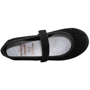 VULLADI SERRAJE KANN BALLERINA COMODA 6408 MÄDCHEN NEGRO