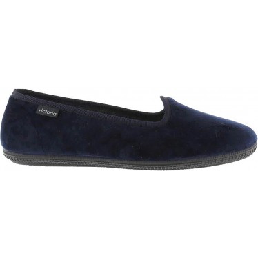VICTORIA ODA VELVET DANCER 1049114 HAUSSCHUHE MARINO