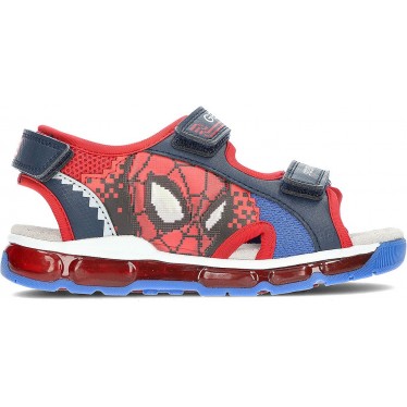 GEOX J450QB ANDROID SPIDERMAN SANDALEN AZUL