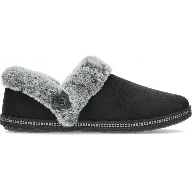 SKECHERS COSY CAMPFIRE FRESH TOAST SLIPPER 167219 BLACK SKECHERS COSY CAMPFIRE FRESH TOAST SLIPPER 167219 BLACK