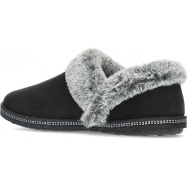 SKECHERS COSY CAMPFIRE FRESH TOAST SLIPPER 167219 BLACK