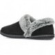 SKECHERS COSY CAMPFIRE FRESH TOAST SLIPPER 167219 BLACK